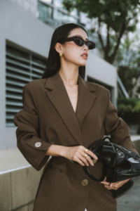 Work Casual Brown